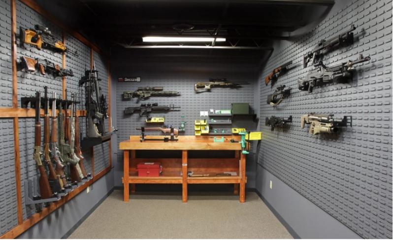 31 Basement Gun Room Ideas - Your House Needs This